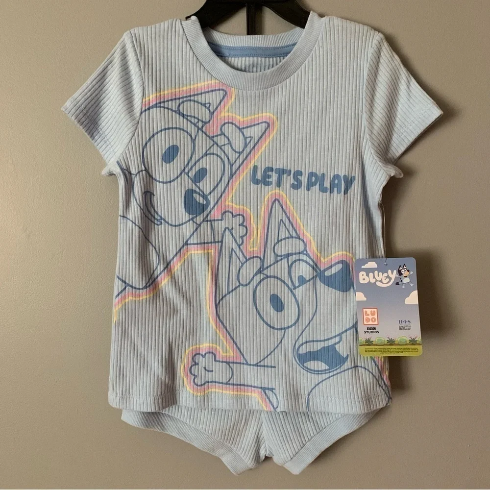 NWT. BLUEY 2PC Toddler Set